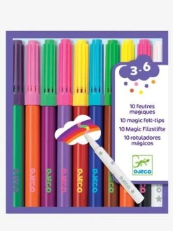 Jouets et Rêves Soldes 2025 42 10 Feutres Magiques DJECO Multicolore - Djeco