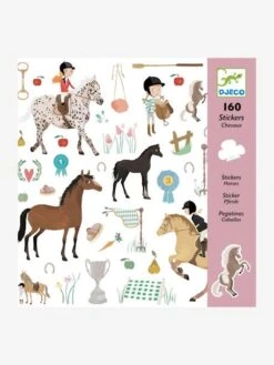 Jouets et Rêves Soldes 2025 -Jouets et Rêves Soldes 2025 160 stickers chevaux djeco 1