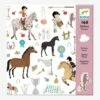 160 Stickers Chevaux DJECO Multicolore - Djeco -Jouets et Rêves Soldes 2025 160 stickers chevaux djeco