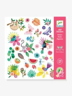 Jouets et Rêves Soldes 2025 56 160 Stickers Paradise DJECO Rose - Djeco