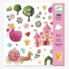 160 Stickers Princesse Marguerite DJECO Multicolore - Djeco -Jouets et Rêves Soldes 2025 160 stickers princesse marguerite djeco