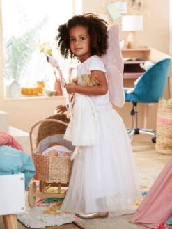 Ailes De Papillon En Gaze De Coton + Baguette Magique Rose - Vertbaudet 6 Ailes De Papillon En Gaze De Coton + Baguette Magique Rose - Vertbaudet -Jouets et Rêves Soldes 2025 ailes de papillon en gaze de coton baguette magique 1