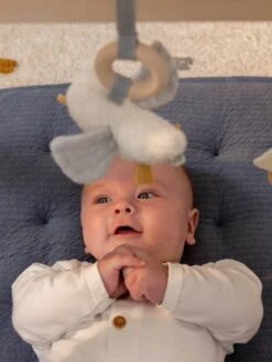 Arche En Bois D'Éveil Mouette Sailors Bay - LITTLE DUTCH Bleu Grisé - Little Dutch -Jouets et Rêves Soldes 2025 arche en bois deveil mouette sailors bay little dutch 1