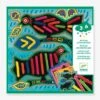 Art Kuna Et Fils Chenilles Tout Doux DJECO Vert - Djeco -Jouets et Rêves Soldes 2025 art kuna et fils chenilles tout doux djeco