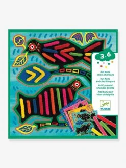 Art Kuna Et Fils Chenilles Tout Doux DJECO Vert - Djeco