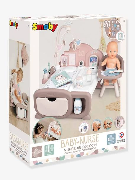 Baby Nurse Nursery Cocoon - SMOBY Multicolore - Smoby 7 Baby Nurse Nursery Cocoon - SMOBY Multicolore - Smoby – Image 5
