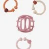 Balle Et Anneaux De Dentition En Silicone Multicolor - Vertbaudet -Jouets et Rêves Soldes 2025 balle et anneaux de dentition en silicone