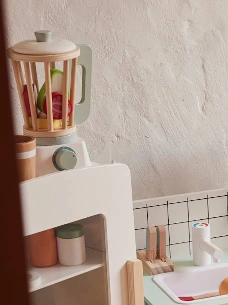 Blender + Tranches De Fruits En Bois FSC® Multicolore - Vertbaudet 3 Blender + Tranches De Fruits En Bois FSC® Multicolore - Vertbaudet