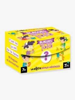 Boîte Remue Meninges Jeu Blague De Toto Blanc - Hachette