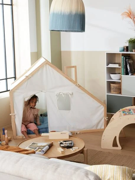 Cabane En Tissu Et Bois FSC® Multicolore - Vertbaudet 8 Cabane En Tissu Et Bois FSC® Multicolore - Vertbaudet – Image 6