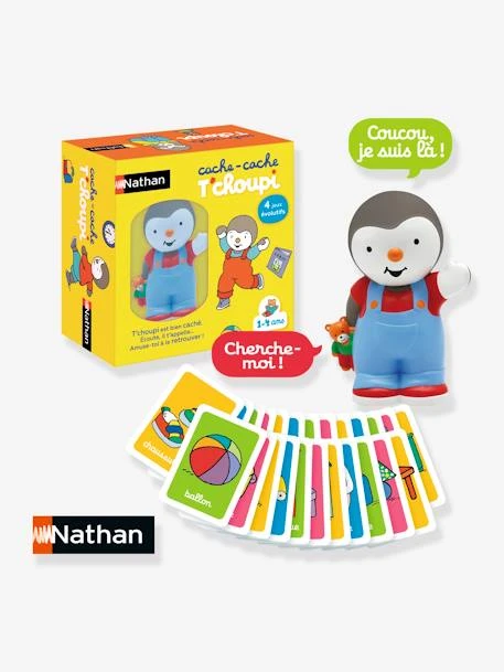 Cache-cache T'choupi NATHAN Jaune - Nathan 3 Cache-cache T'choupi NATHAN Jaune - Nathan
