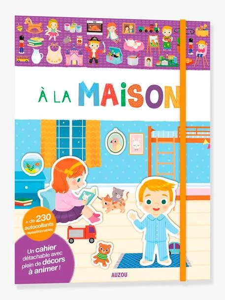 Cahier D'activités Mes Premiers Autocollants - Mes Premiers Autocollants A La Maison AUZOU Multicolore - Auzou 3 Cahier D'activités Mes Premiers Autocollants - Mes Premiers Autocollants A La Maison AUZOU Multicolore - Auzou