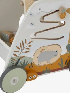 Chariot De Marche Multi-activités Tanzanie En Bois FSC® Vert - Vertbaudet -Jouets et Rêves Soldes 2025 chariot de marche multi activites tanzanie en bois fsc 4