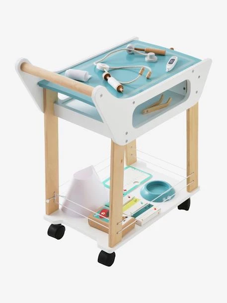 Chariot De Vétérinaire En Bois FSC® Blanc - Vertbaudet 7 Chariot De Vétérinaire En Bois FSC® Blanc - Vertbaudet – Image 5