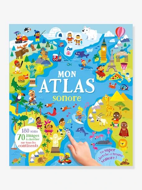 Cherche Et Trouve - Mon Atlas Sonore - 180 Sons - 1-2-3 SOLEIL Blanc - Auzou 3 Cherche Et Trouve - Mon Atlas Sonore - 180 Sons - 1-2-3 SOLEIL Blanc - Auzou