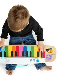 Clavier Magic Touch Baby Einstein - HAPE Blanc - Hape -Jouets et Rêves Soldes 2025 clavier magic touch baby einstein hape 2