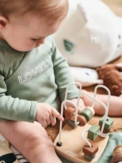 Coffret 3 Jeux D'éveil GREEN FOREST En Bois FSC® Multicolore - Vertbaudet -Jouets et Rêves Soldes 2025 coffret 3 jeux deveil green forest en bois fsc 3