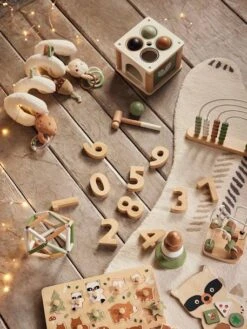 Coffret 3 Jeux D'éveil GREEN FOREST En Bois FSC® Multicolore - Vertbaudet -Jouets et Rêves Soldes 2025 coffret 3 jeux deveil green forest en bois fsc 4
