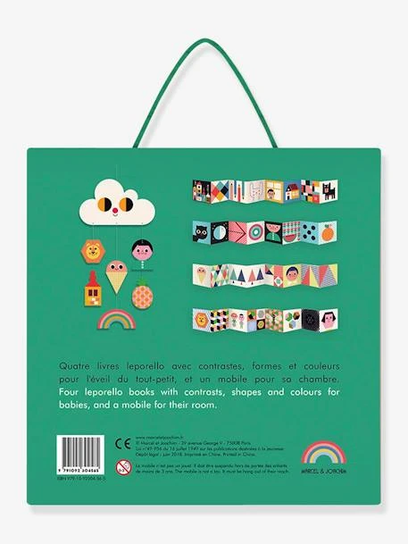 Coffret Livres D’éveil + Mobile Babybox MARCEL & JOACHIM Blanc - Auzou 6 Coffret Livres D’éveil + Mobile Babybox MARCEL & JOACHIM Blanc - Auzou – Image 4