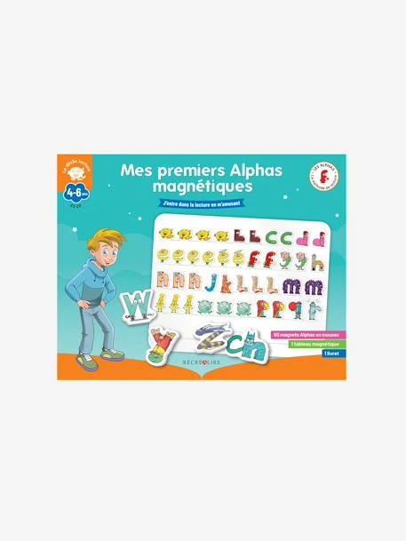 Coffret Mes Premiers Alphas Magnétiques - RÉCRÉALIRE Bleu Et Orange - Recrealire 3 Coffret Mes Premiers Alphas Magnétiques - RÉCRÉALIRE Bleu Et Orange - Recrealire