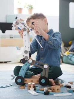 Coffret Multi-constructions En Bois FSC® Multicolore - Vertbaudet -Jouets et Rêves Soldes 2025 coffret multi constructions en bois fsc 3