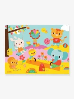 Collage Pour Les Tout Petits Ma Journée DJECO Bleu - Djeco -Jouets et Rêves Soldes 2025 collage pour les tout petits ma journee djeco 4