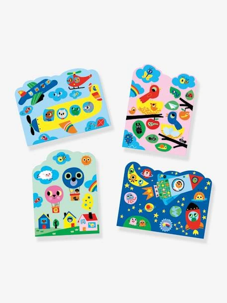 Coloriage à L'eau Caché Dans Le Ciel DJECO Bleu - Djeco 4 Coloriage à L'eau Caché Dans Le Ciel DJECO Bleu - Djeco – Image 2