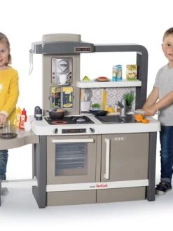 Cuisine Evolutive Tefal - SMOBY Gris - Smoby -Jouets et Rêves Soldes 2025 cuisine evolutive tefal smoby 2