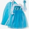 Déguisement De Princesse Avec Cape, Baguette Et Couronne Bleu - Vertbaudet 2 Déguisement De Princesse Avec Cape, Baguette Et Couronne Bleu - Vertbaudet -Jouets et Rêves Soldes 2025 deguisement de princesse avec cape baguette et couronne