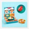 Dinette Cook & Scratch DJECO Blanc - Djeco 2 Dinette Cook & Scratch DJECO Blanc - Djeco -Jouets et Rêves Soldes 2025 dinette cook scratch djeco