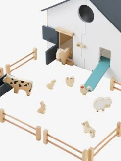 Grande Ferme En Bois FSC® Multicolore - Vertbaudet -Jouets et Rêves Soldes 2025 grande ferme en bois fsc 2