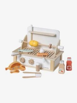 Grill Barbecue à Poser En Bois FSC® Beige - Vertbaudet -Jouets et Rêves Soldes 2025 grill barbecue a poser en bois fsc 5