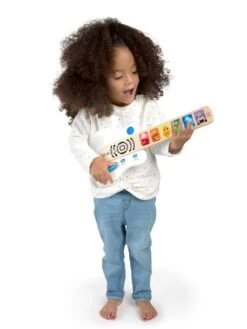 Guitare Magic Touch HAPE Blanc - Hape -Jouets et Rêves Soldes 2025 guitare magic touch hape 4
