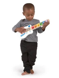 Guitare Magic Touch HAPE Blanc - Hape -Jouets et Rêves Soldes 2025 guitare magic touch hape 5