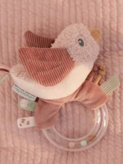 Hochet Oiseau Flowers - LITTLE DUTCH Rose Pâle - Little Dutch -Jouets et Rêves Soldes 2025 hochet oiseau flowers little dutch 3