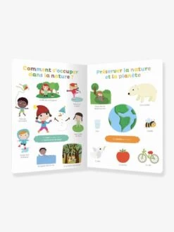 Imagier Ma Nature à Découvrir Et à Toucher AUZOU Blanc - Auzou -Jouets et Rêves Soldes 2025 imagier ma nature a decouvrir et a toucher auzou 2