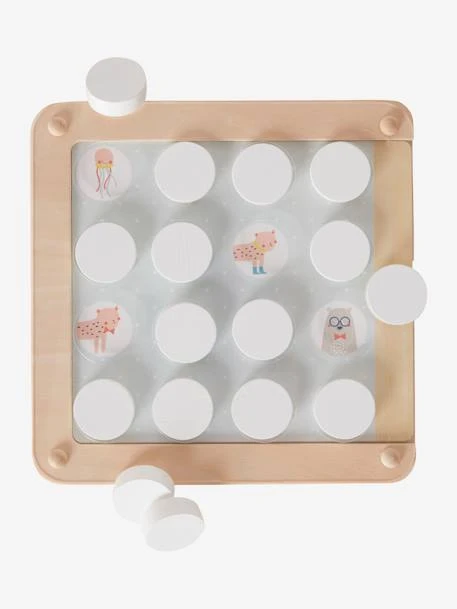 Jeu De Mémo Sur Plateau évolutif En Bois FSC® Blanc - Vertbaudet 3 Jeu De Mémo Sur Plateau évolutif En Bois FSC® Blanc - Vertbaudet