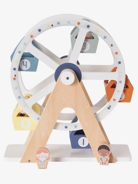La Grande Roue Des Amis Des Petits En Bois FSC® Blanc - Vertbaudet 5 La Grande Roue Des Amis Des Petits En Bois FSC® Blanc - Vertbaudet – Image 3