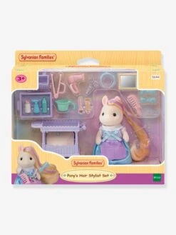 Jouets et Rêves Soldes 2025 11 La Maman Poney Et Son Kit De Coiffure - SYLVANIAN FAMILIES Blanc - Sylvanian