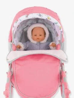 Landeau COROLLE Pour Poupon 36/42/52 Cm Rose Fleuri - Corolle -Jouets et Rêves Soldes 2025 landeau corolle pour poupon 364252 cm 1