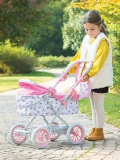 Landeau COROLLE Pour Poupon 36/42/52 Cm Rose Fleuri - Corolle -Jouets et Rêves Soldes 2025 landeau corolle pour poupon 364252 cm 5