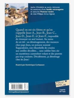 Le Camembert Volant - Histoires Des Jean-Quelque-Chose - T2 - GALLIMARD JEUNESSE Bleu - Gallimard -Jouets et Rêves Soldes 2025 le camembert volant histoires des jean quelque chose t2 gallimard jeunesse 1