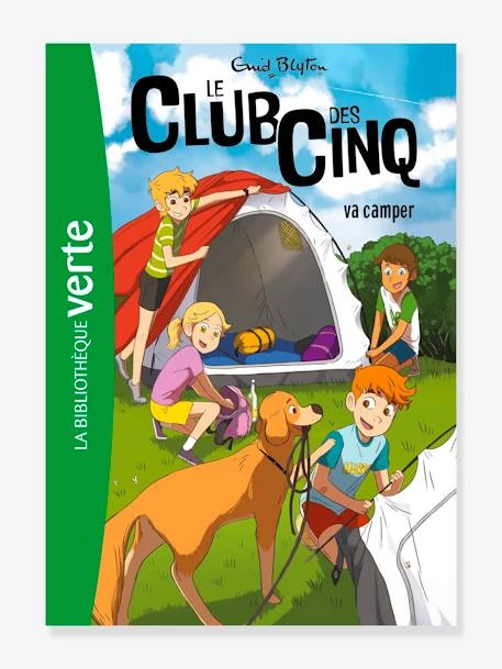 Le Club Des 5 Va Camper - Tome 10 - HACHETTE Blanc - Hachette 3 Le Club Des 5 Va Camper - Tome 10 - HACHETTE Blanc - Hachette