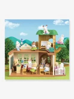 L'école De La Forêt SYLVANIAN FAMILIES Marron Clair Uni Avec Decor - Sylvanian -Jouets et Rêves Soldes 2025 lecole de la foret sylvanian families 4