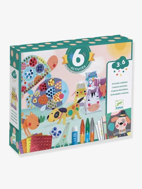 Les Animaux Et Leurs Maisons - DJECO Multicolore - Djeco 3 Les Animaux Et Leurs Maisons - DJECO Multicolore - Djeco