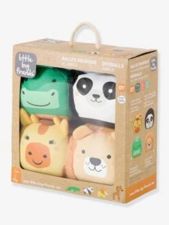 Les Dooballs - Set De 4 Balles Doudous - BABYTOLOVE Multicolore - 353 10 Les Dooballs - Set De 4 Balles Doudous - BABYTOLOVE Multicolore - 353 -Jouets et Rêves Soldes 2025 les dooballs set de 4 balles doudous babytolove 2