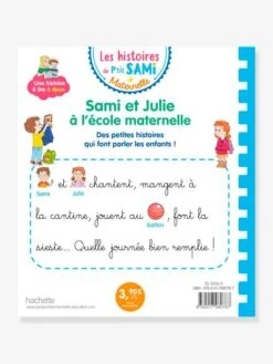 Les Histoires De P'tit Sami Maternelle (3-5 Ans) : Sami Et Julie à L'école Maternelle - HACHETTE ÉDUCATION Blanc - Hachette -Jouets et Rêves Soldes 2025 les histoires de ptit sami maternelle 3 5 ans sami et julie a lecole maternelle hachette education 1