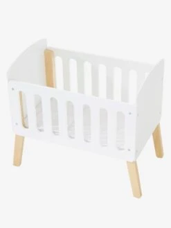 Lit Poupon Sur Pieds En Bois FSC® Blanc - Vertbaudet -Jouets et Rêves Soldes 2025 lit poupon sur pieds en bois fsc 4