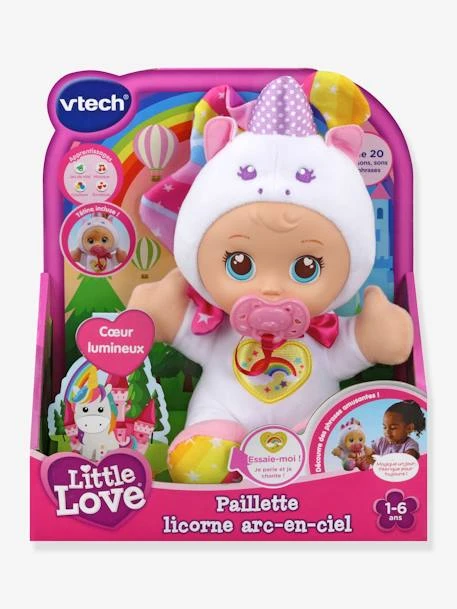 Little Love Paillettes Licorne Arc-en-ciel VTECH Multicolore - Toutes Les Marques 3 Little Love Paillettes Licorne Arc-en-ciel VTECH Multicolore - Toutes Les Marques