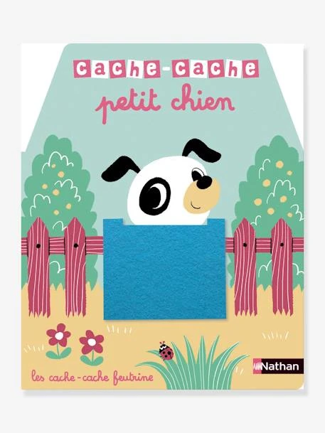 Livre Cache-cache Petit Chien PETIT NATHAN Blanc - Nathan 3 Livre Cache-cache Petit Chien PETIT NATHAN Blanc - Nathan